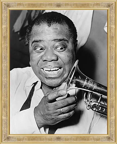 Картина в раме - Louis Armstrong - Луи Армстронг
