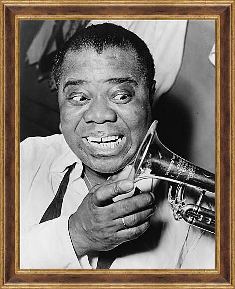 Картина в раме - Louis Armstrong - Луи Армстронг
