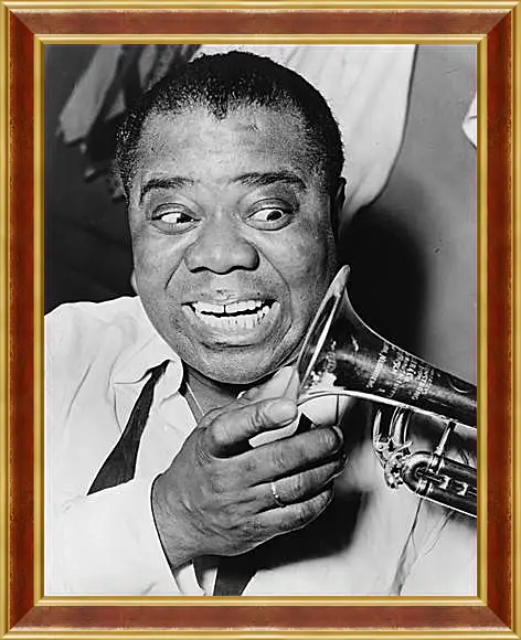 Картина в раме - Louis Armstrong - Луи Армстронг
