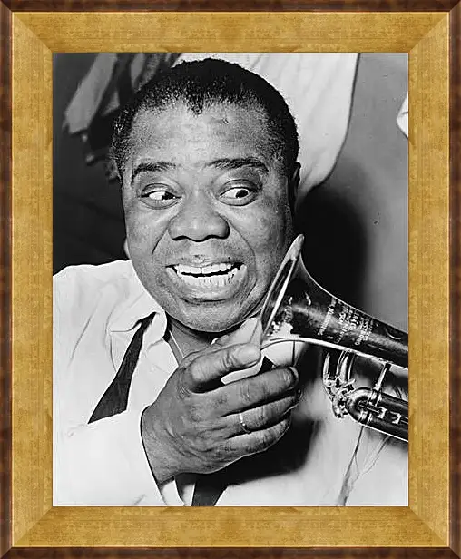 Картина в раме - Louis Armstrong - Луи Армстронг
