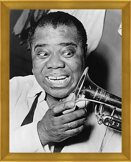 Картина в раме - Louis Armstrong - Луи Армстронг
