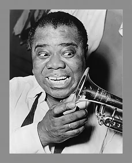 Картина в раме - Louis Armstrong - Луи Армстронг
