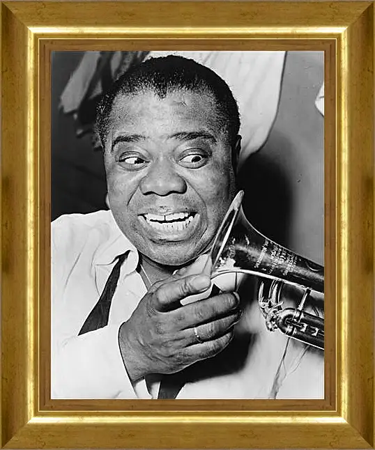 Картина в раме - Louis Armstrong - Луи Армстронг
