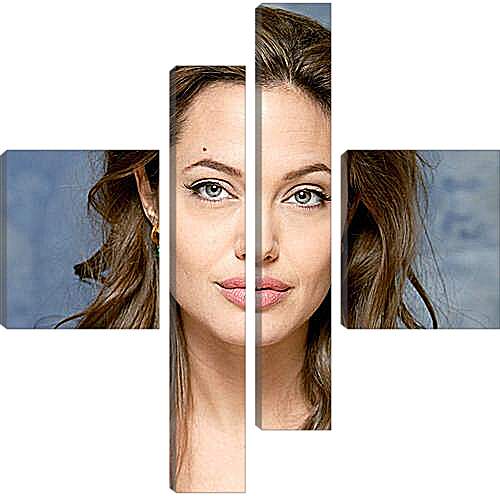 Модульная картина - Angelina Jolie

