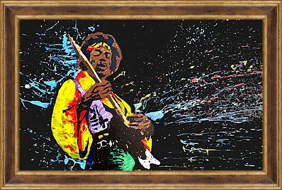 Картина в раме - Jimi Hendrix - Джими Хендрикс