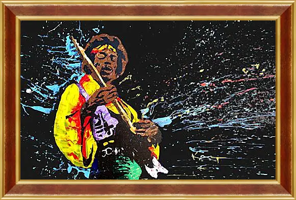 Картина в раме - Jimi Hendrix - Джими Хендрикс