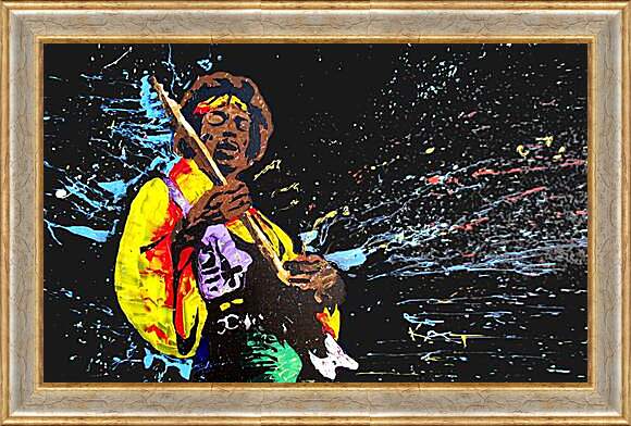 Картина в раме - Jimi Hendrix - Джими Хендрикс