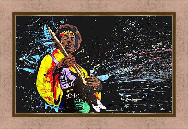 Картина в раме - Jimi Hendrix - Джими Хендрикс