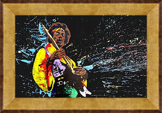 Картина в раме - Jimi Hendrix - Джими Хендрикс