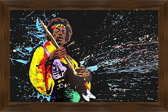 Картина в раме - Jimi Hendrix - Джими Хендрикс