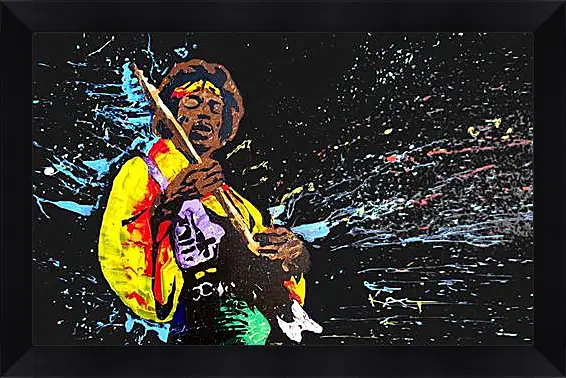 Картина в раме - Jimi Hendrix - Джими Хендрикс