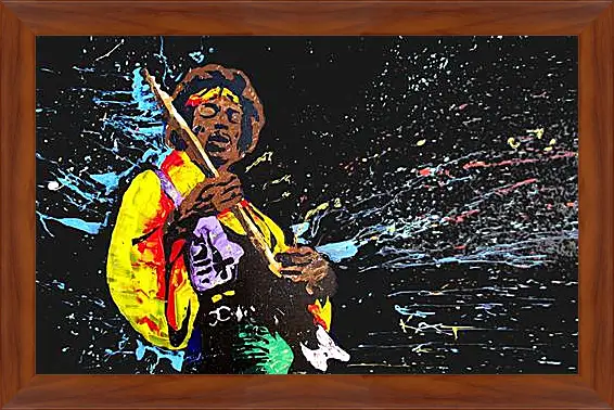 Картина в раме - Jimi Hendrix - Джими Хендрикс