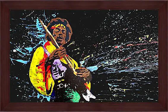 Картина в раме - Jimi Hendrix - Джими Хендрикс