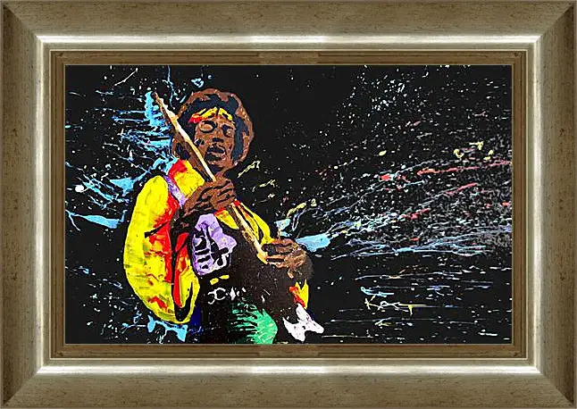 Картина в раме - Jimi Hendrix - Джими Хендрикс