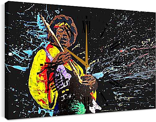 Часы картина - Jimi Hendrix - Джими Хендрикс