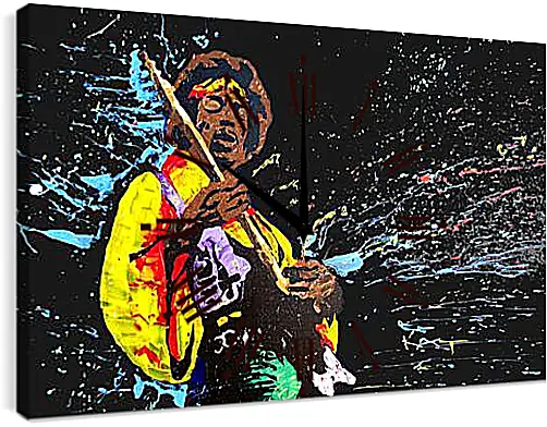 Часы картина - Jimi Hendrix - Джими Хендрикс