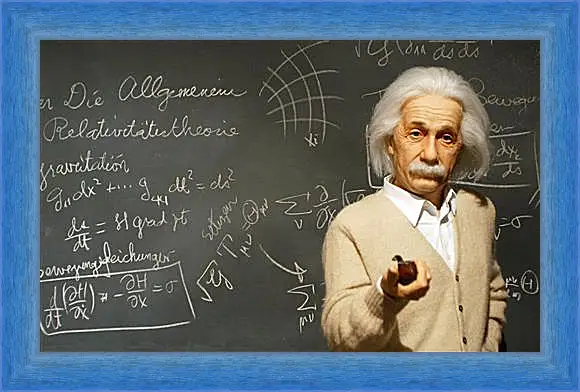 Картина в раме - Albert Einstein - Альберт Эйнштейн

