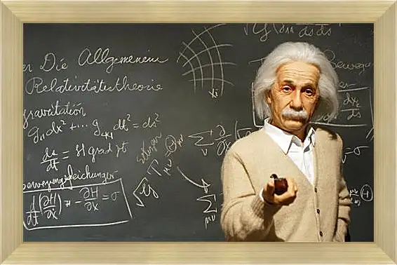 Картина в раме - Albert Einstein - Альберт Эйнштейн
