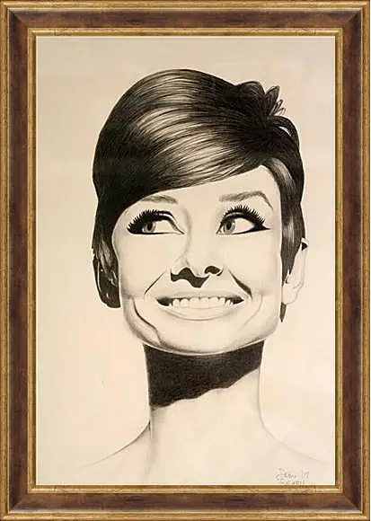 Картина в раме - Audrey Hepburn - Одри Хепберн
