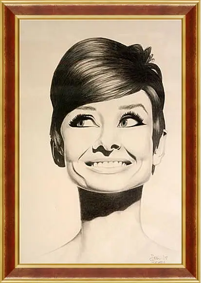 Картина в раме - Audrey Hepburn - Одри Хепберн
