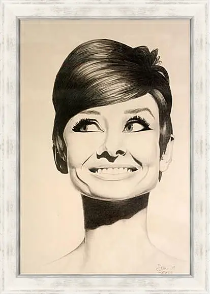 Картина в раме - Audrey Hepburn - Одри Хепберн
