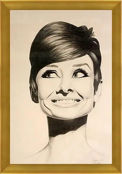 Картина в раме - Audrey Hepburn - Одри Хепберн
