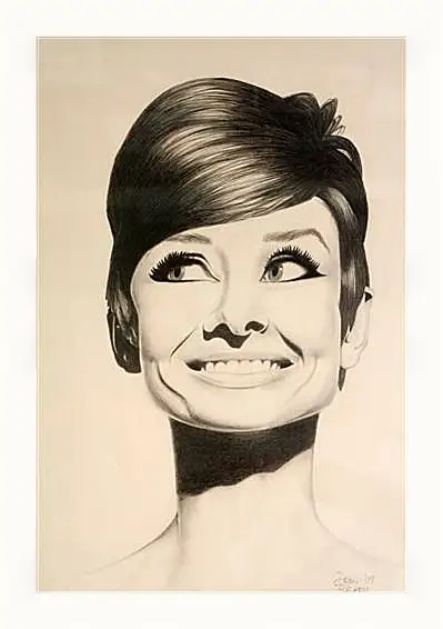 Картина в раме - Audrey Hepburn - Одри Хепберн
