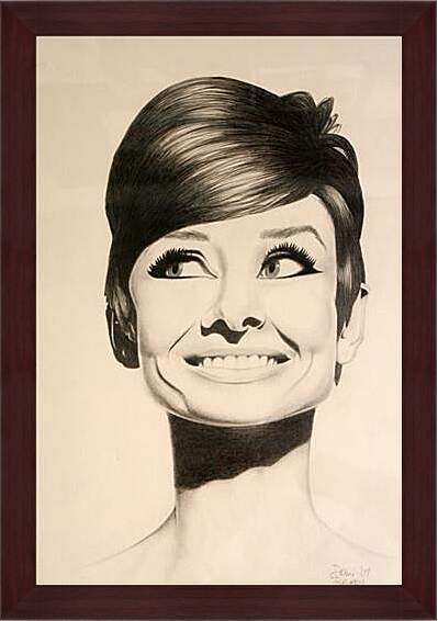 Картина в раме - Audrey Hepburn - Одри Хепберн
