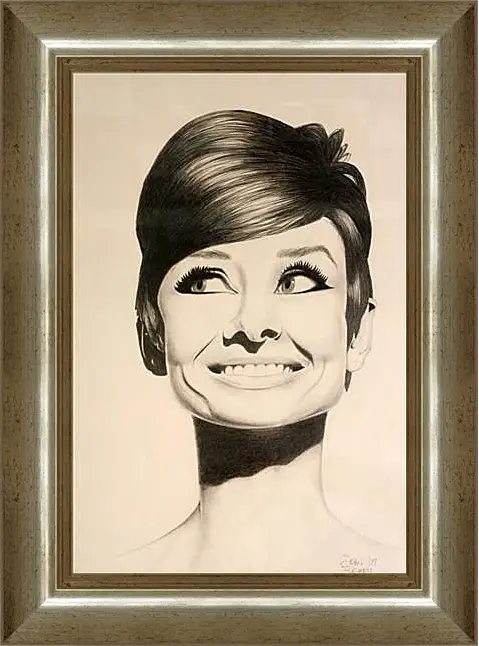 Картина в раме - Audrey Hepburn - Одри Хепберн
