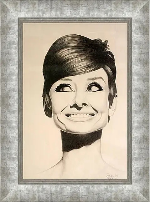 Картина в раме - Audrey Hepburn - Одри Хепберн
