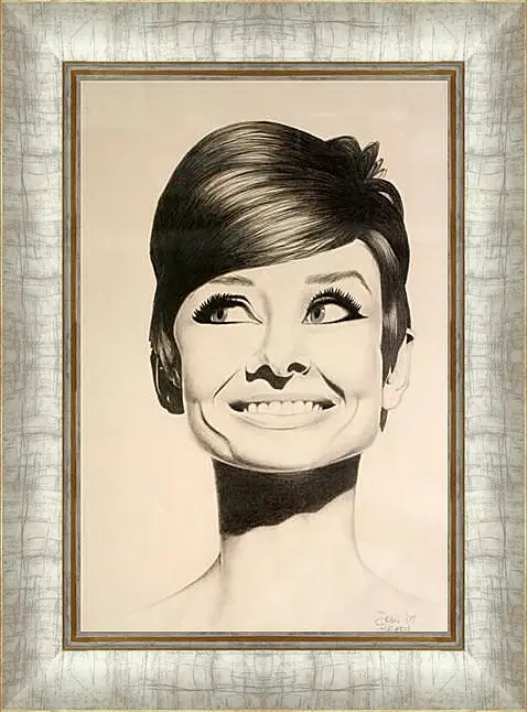 Картина в раме - Audrey Hepburn - Одри Хепберн
