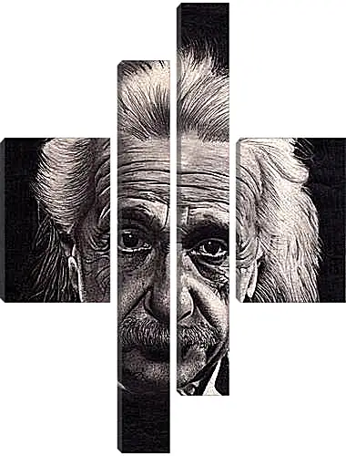 Модульная картина - Albert Einstein - Альберт Эйнштейн
