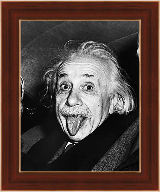 Картина в раме - Albert Einstein - Альберт Эйнштейн
