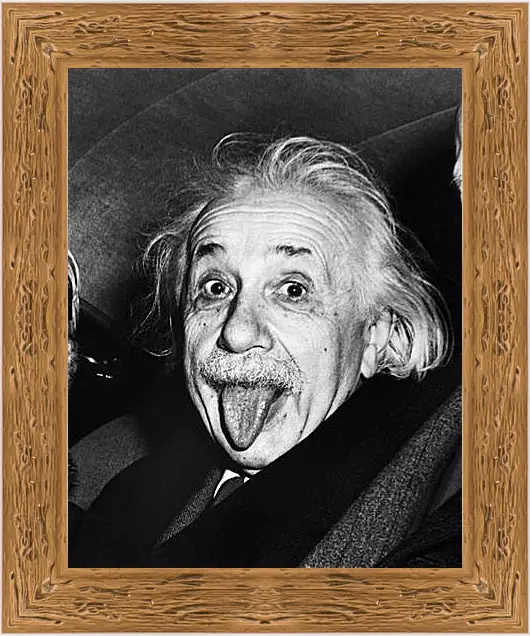 Картина в раме - Albert Einstein - Альберт Эйнштейн
