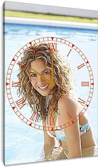 Часы картина - Shakira - Шакира
