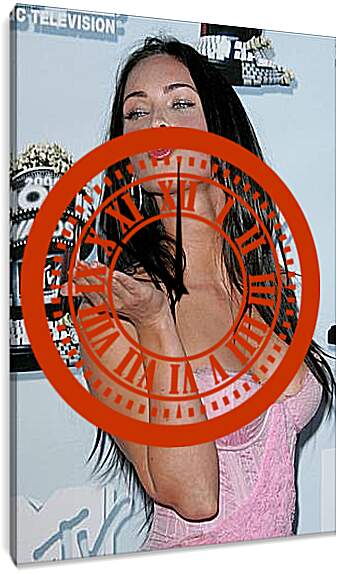 Часы картина - Меган Фокс
