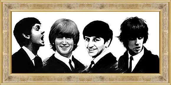 Картина в раме - The Beatles - Битлз