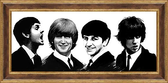 Картина в раме - The Beatles - Битлз