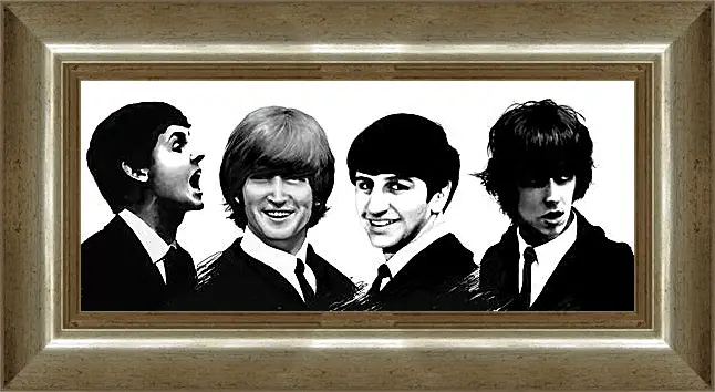 Картина в раме - The Beatles - Битлз