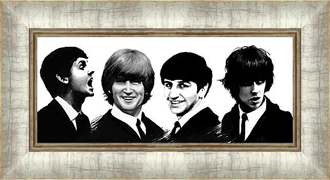 Картина в раме - The Beatles - Битлз