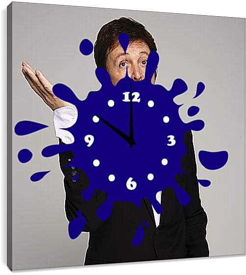 Часы картина - Пол Маккартни (Paul McCartney)