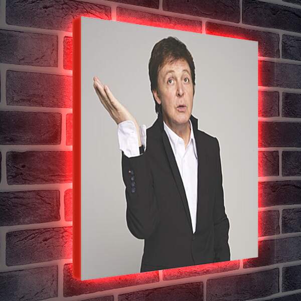 Лайтбокс световая панель - Пол Маккартни (Paul McCartney)