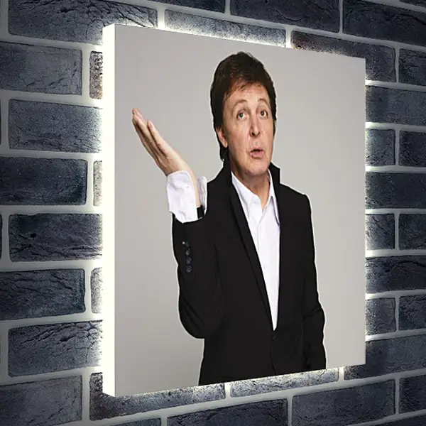 Лайтбокс световая панель - Пол Маккартни (Paul McCartney)