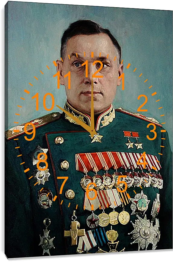 Часы картина - Константин Константинович Рокоссовский