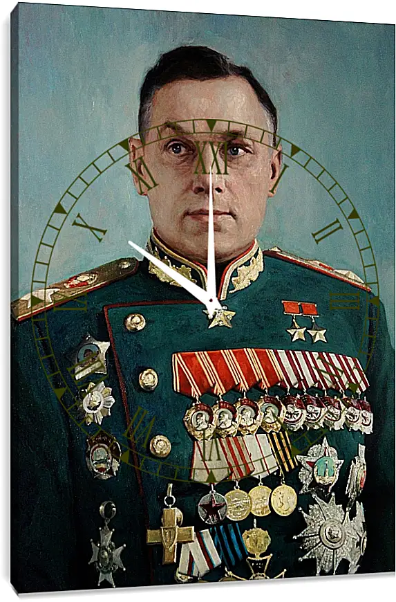 Часы картина - Константин Константинович Рокоссовский