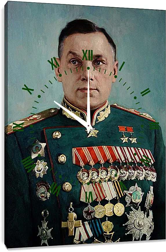 Часы картина - Константин Константинович Рокоссовский