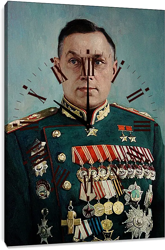 Часы картина - Константин Константинович Рокоссовский