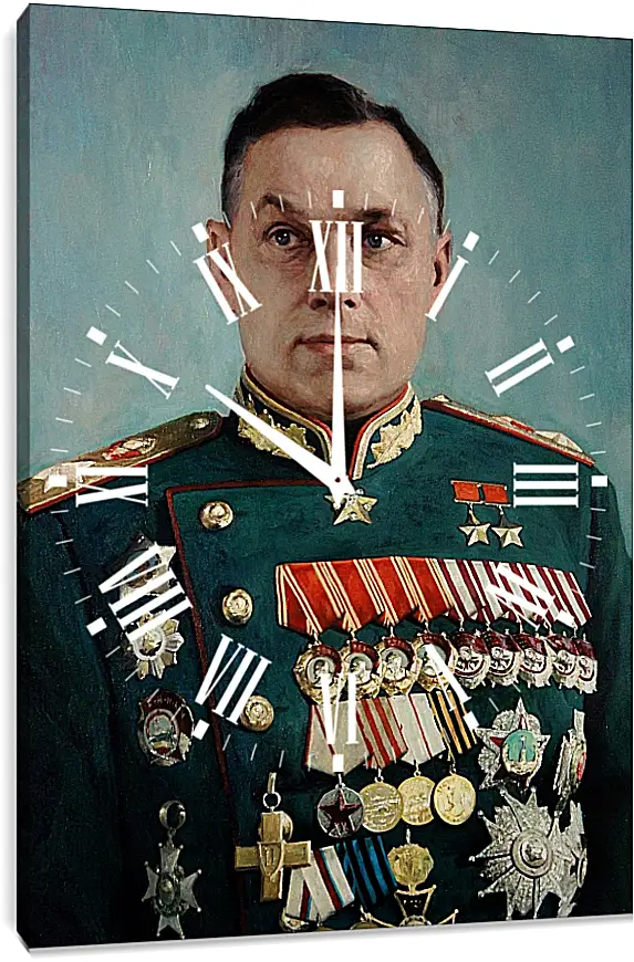 Часы картина - Константин Константинович Рокоссовский