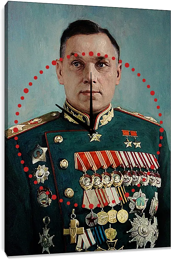 Часы картина - Константин Константинович Рокоссовский
