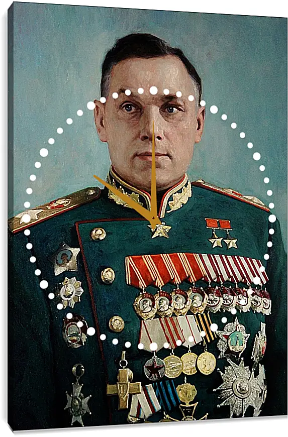 Часы картина - Константин Константинович Рокоссовский